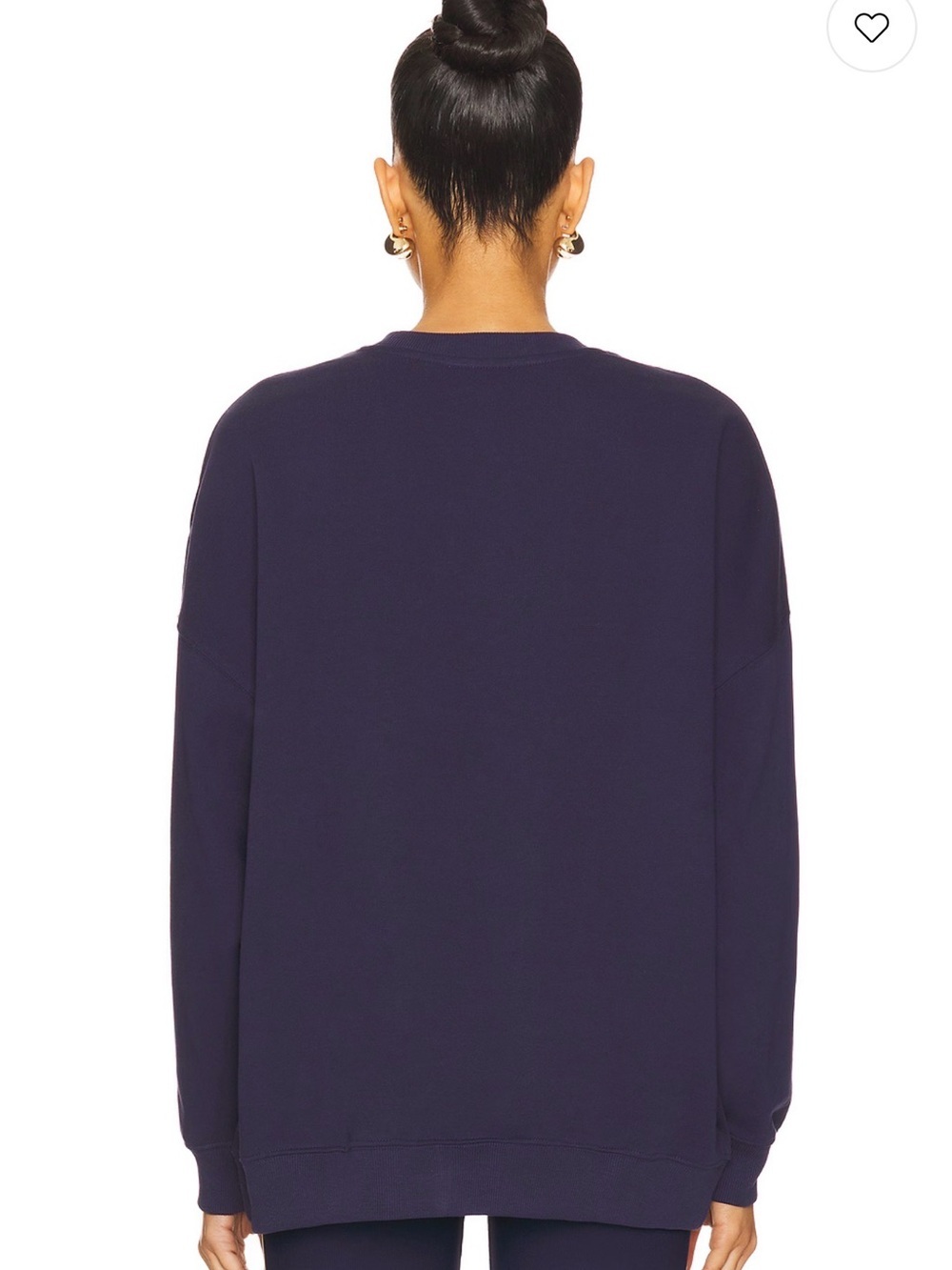l*space Navy Rhinestone Detail Sweatshirt $145 US - Picture 6 of 11